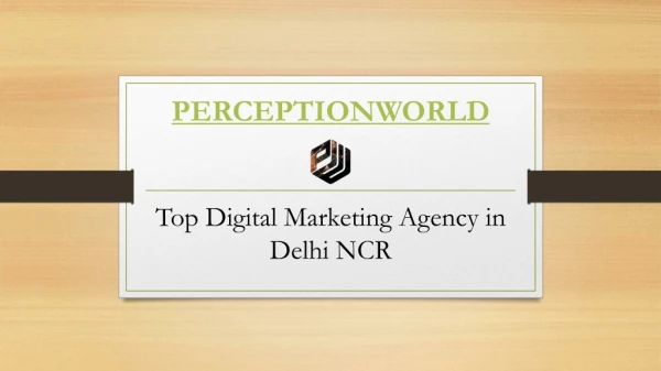 Top Digital Marketing Agency in Delhi NCR