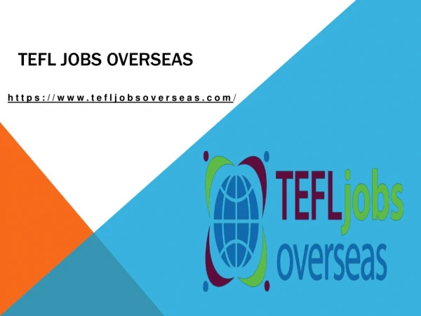 Are You Looking Forward To TEFL Jobs?