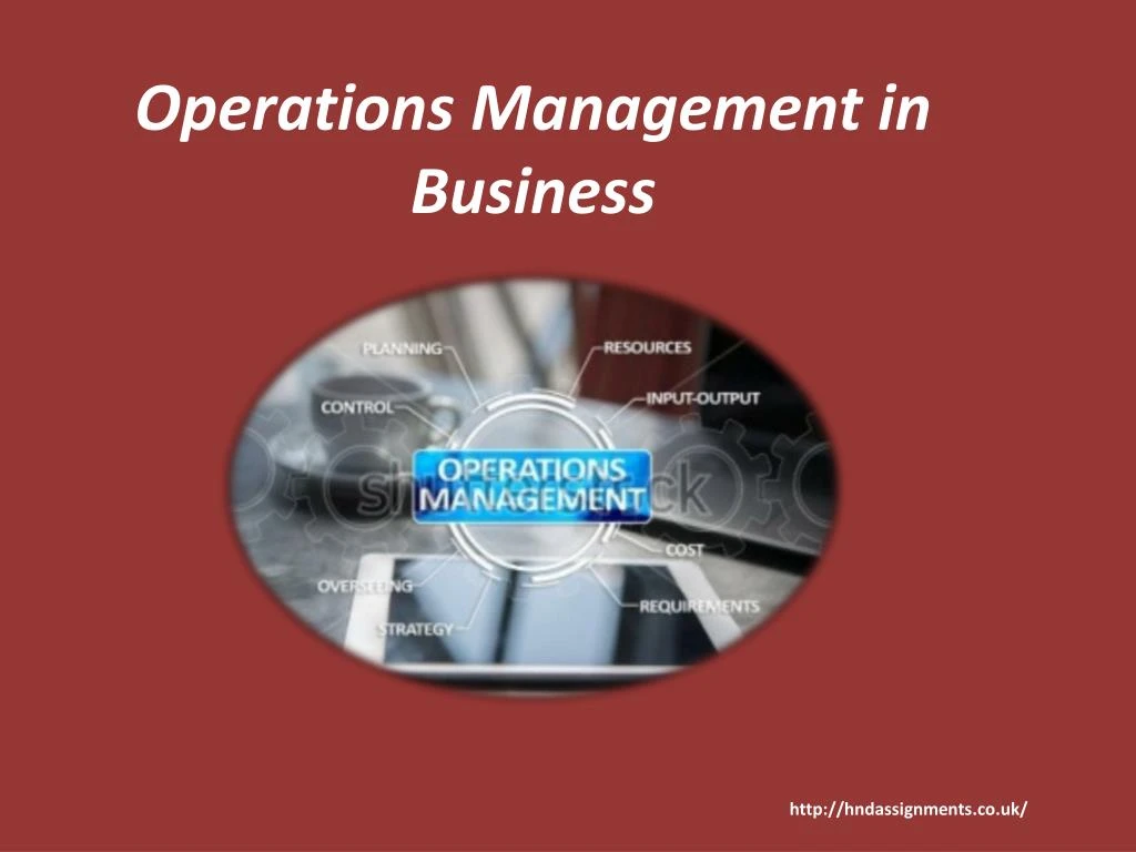operations management in business
