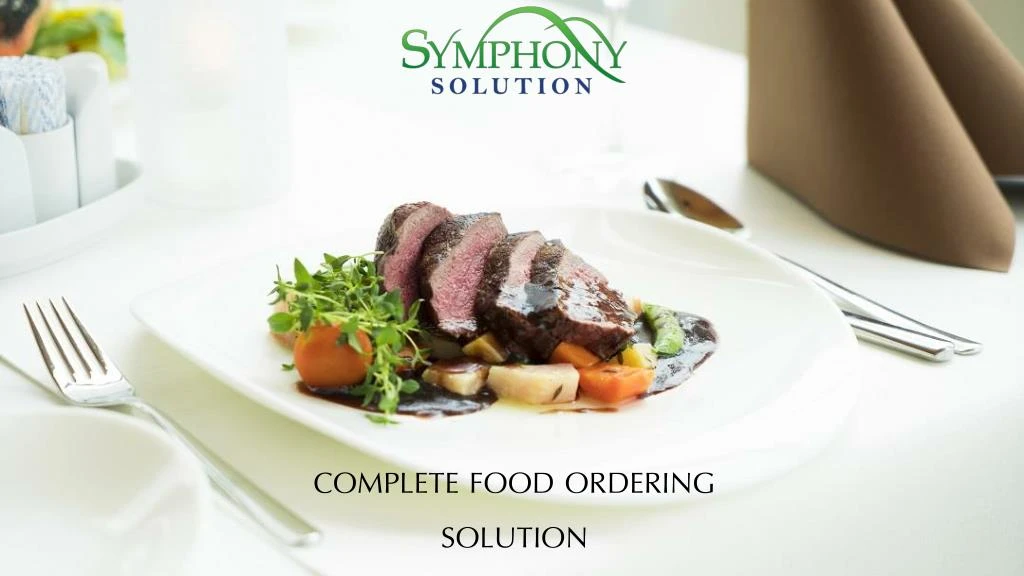 complete food ordering solution