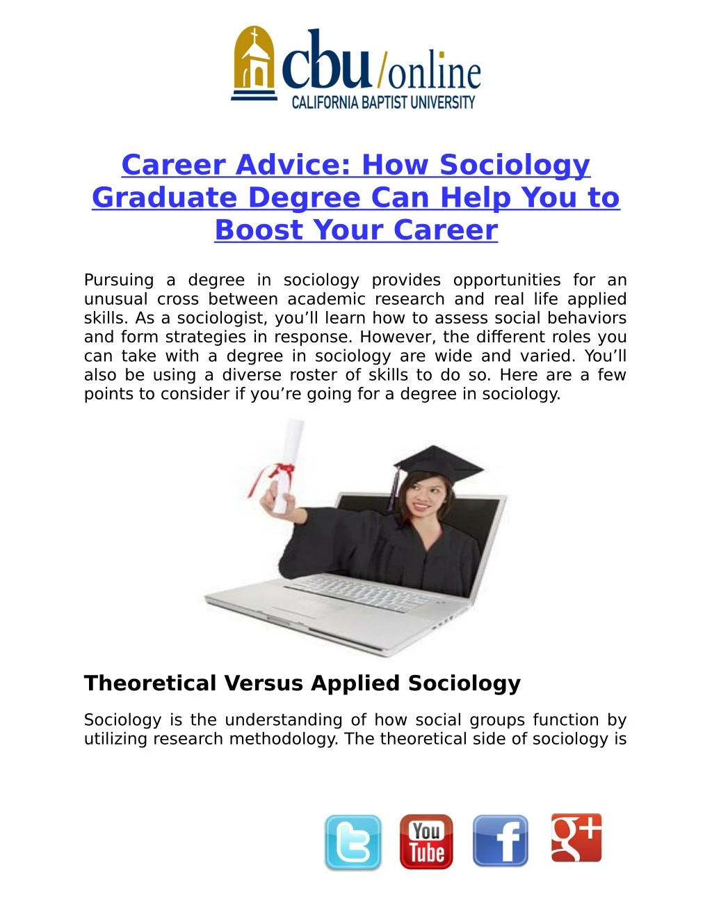 career advice how sociology graduate degree