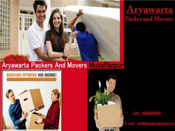 Packers and Movers in Muzaffarpur – Aryawarta packers movers