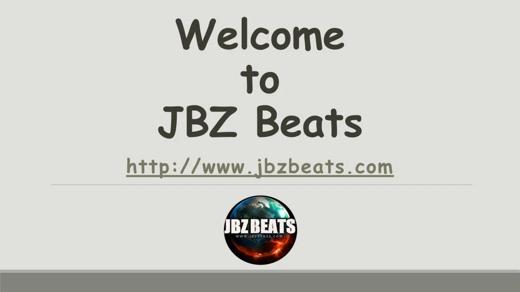 welcome to jbz beats