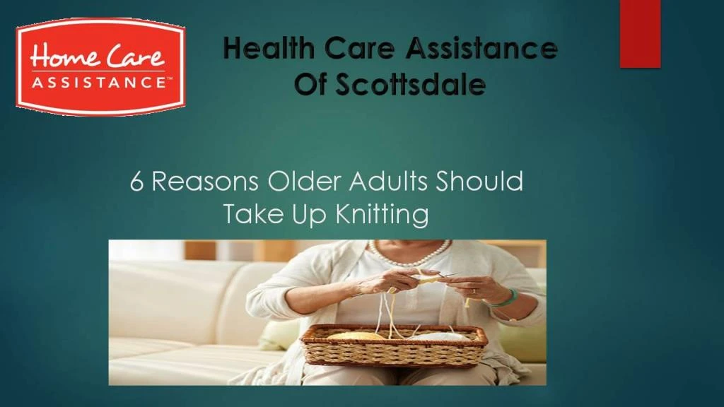 6 reasons older adults should take up knitting