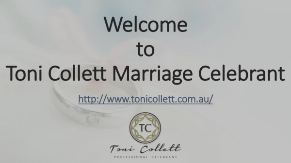 Marriage Celebrant Sunshine Coast | Toni Collett Marriage Celebrant