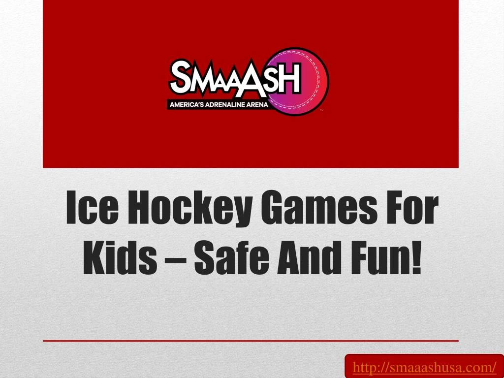 ice hockey games for kids safe and fun