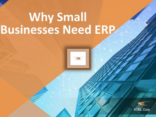Why Small Businesses Need ERP