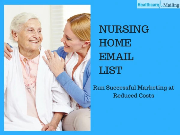 Nursing Home Email List