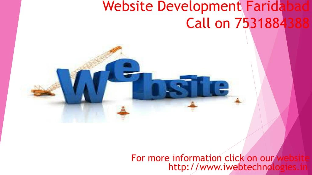 website development faridabad call on 7531884388