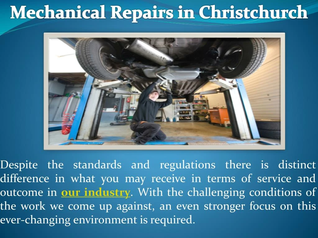 mechanical repairs in christchurch