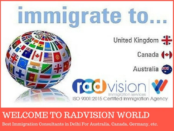 Best Immigration Consultants in Delhi for Australia | Radvision World