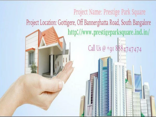 Prestige Park Square | Apartments In South Bangalore