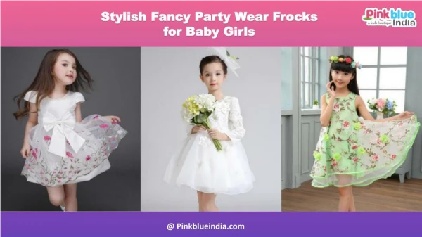 Unique Design Indian Party Wear Frocks for Baby Girls