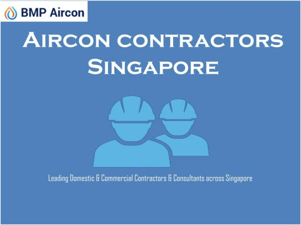 Aircon contractors Singapore