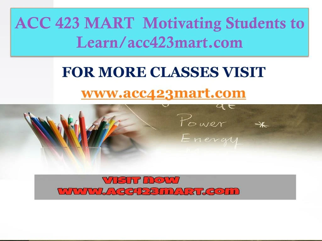 acc 423 mart motivating students to learn acc423mart com