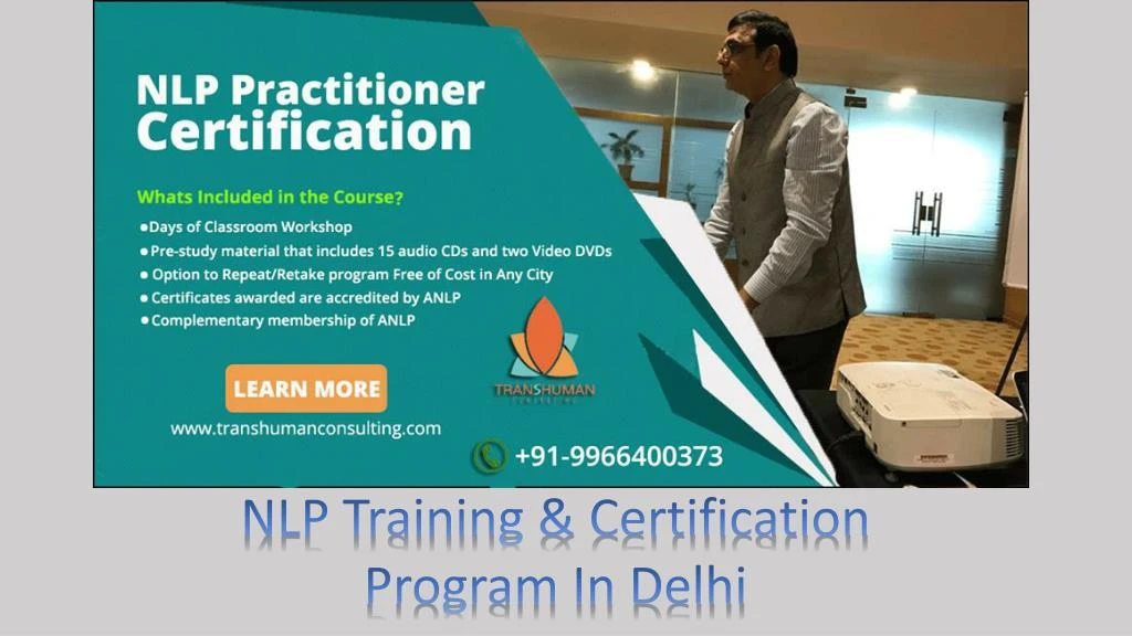 nlp training certification program in delhi