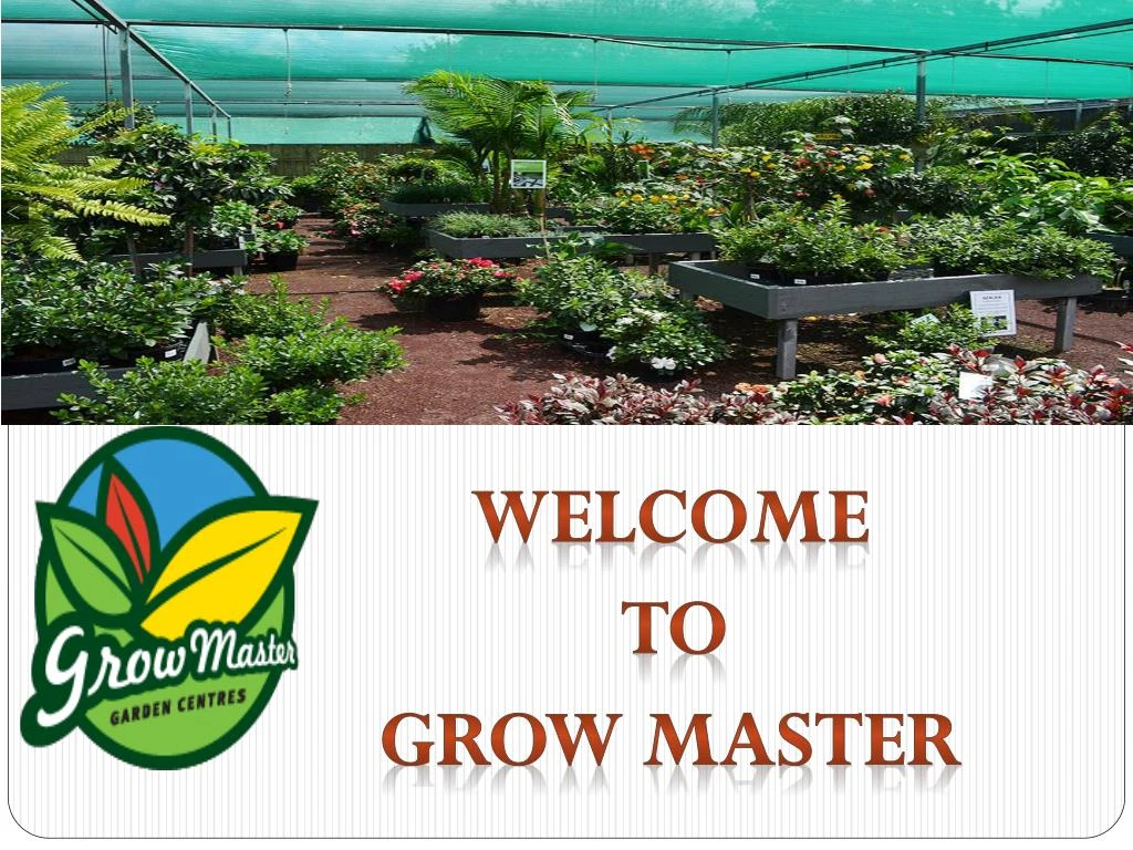 welcome to grow master