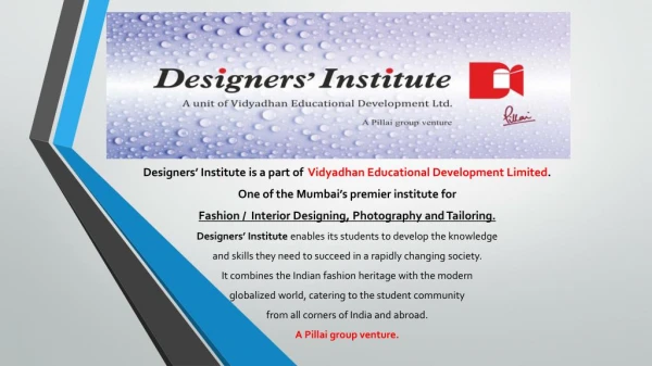 Designers’ Institute Mumbai - Chembur