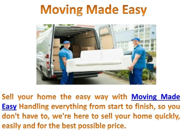 Moving Made Easy