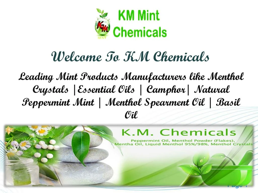 welcome to km chemicals