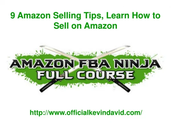 9 Amazon Selling Tips, Learn How to Sell on Amazon