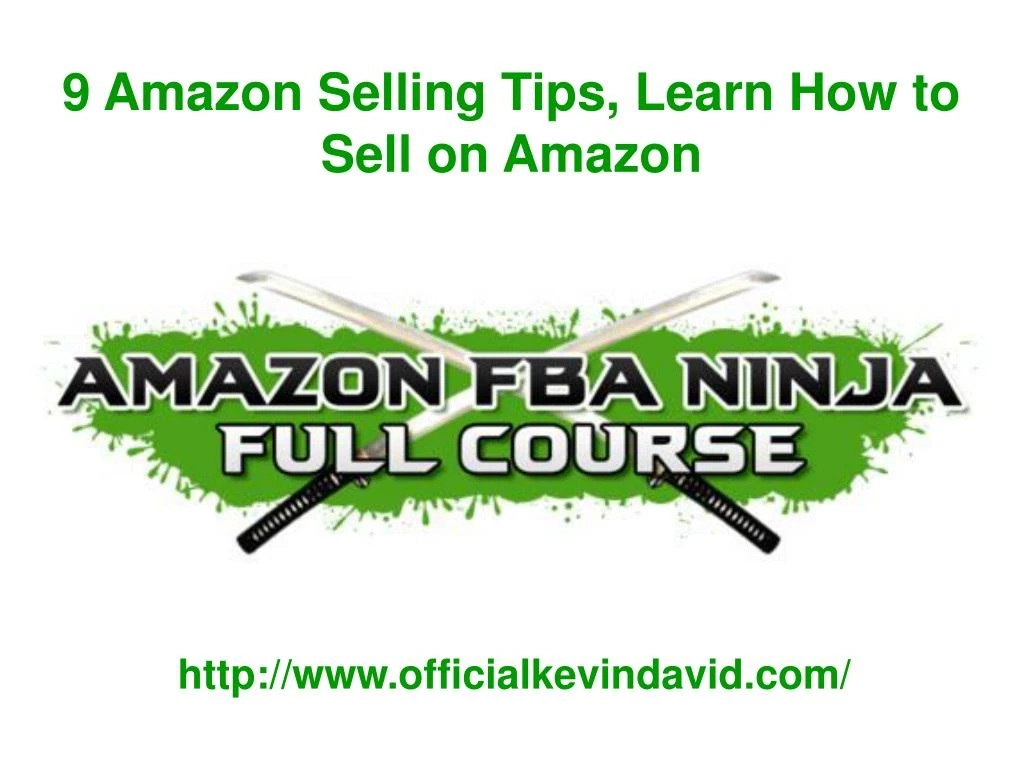 9 amazon selling tips learn how to sell on amazon