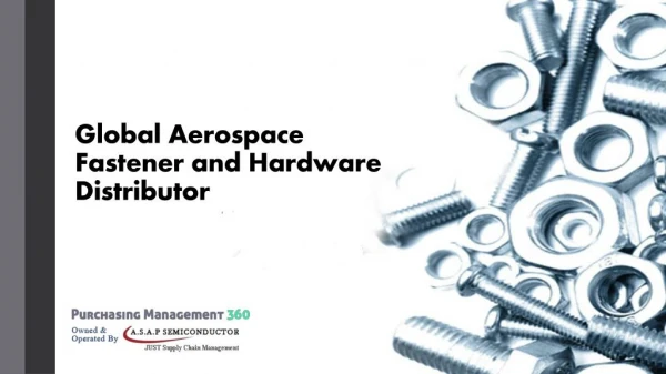 Aerospace Fastener Hardware Distributor
