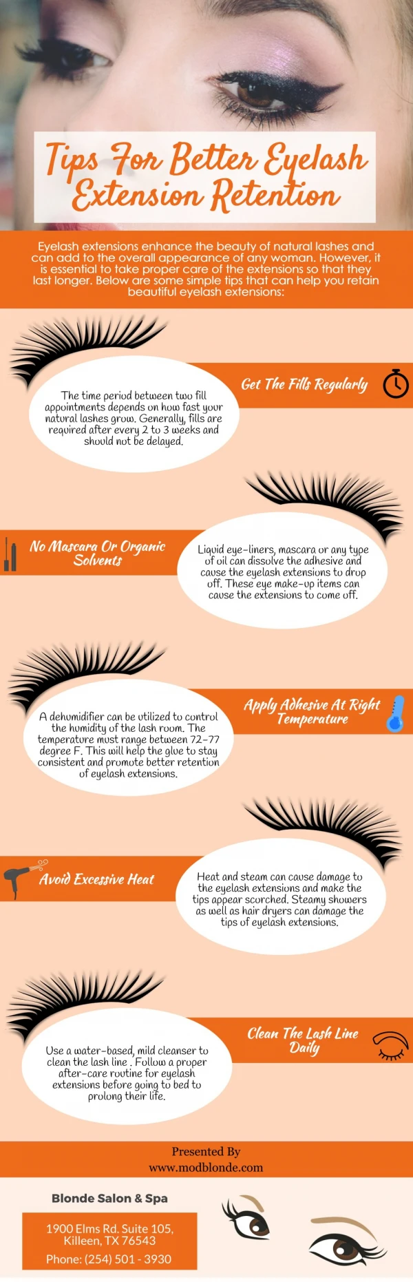 Tips For Better Eyelash Extension Retention