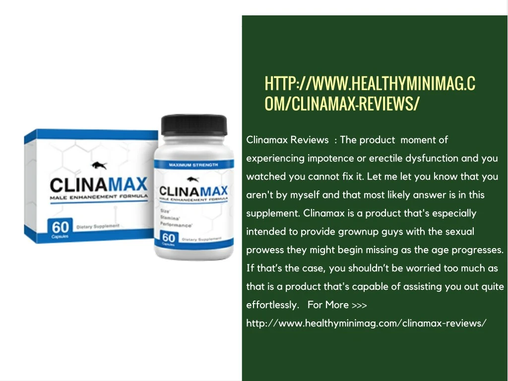 http www healthyminimag c om clinamax reviews