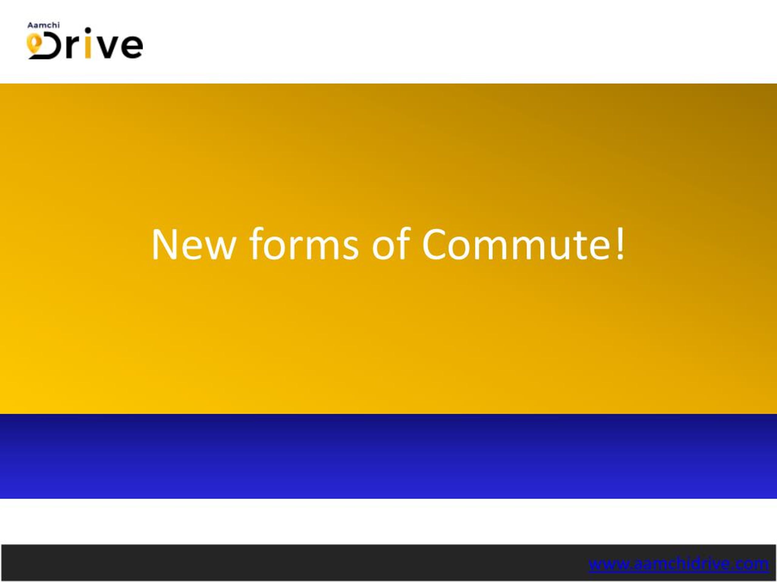PPT - New Forms of Commute! PowerPoint Presentation, free download - ID ...