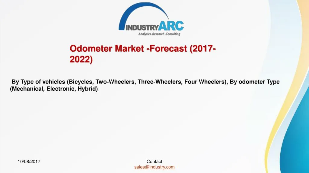 o dometer market forecast 201 7 202 2