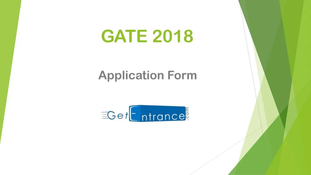 gate 2018