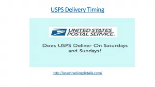 USPS tracking - slide 1