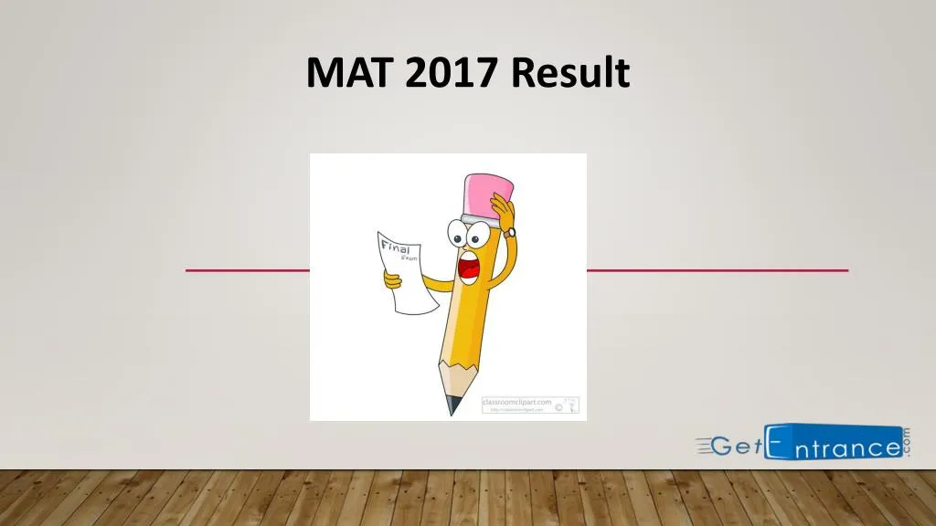 mat 2017 result