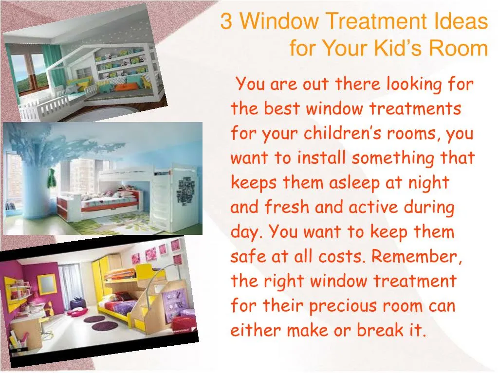 3 window treatment ideas for your kid s room