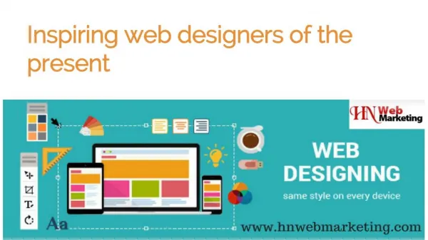 Inspiring web designers of the present | Hnwebmarketing