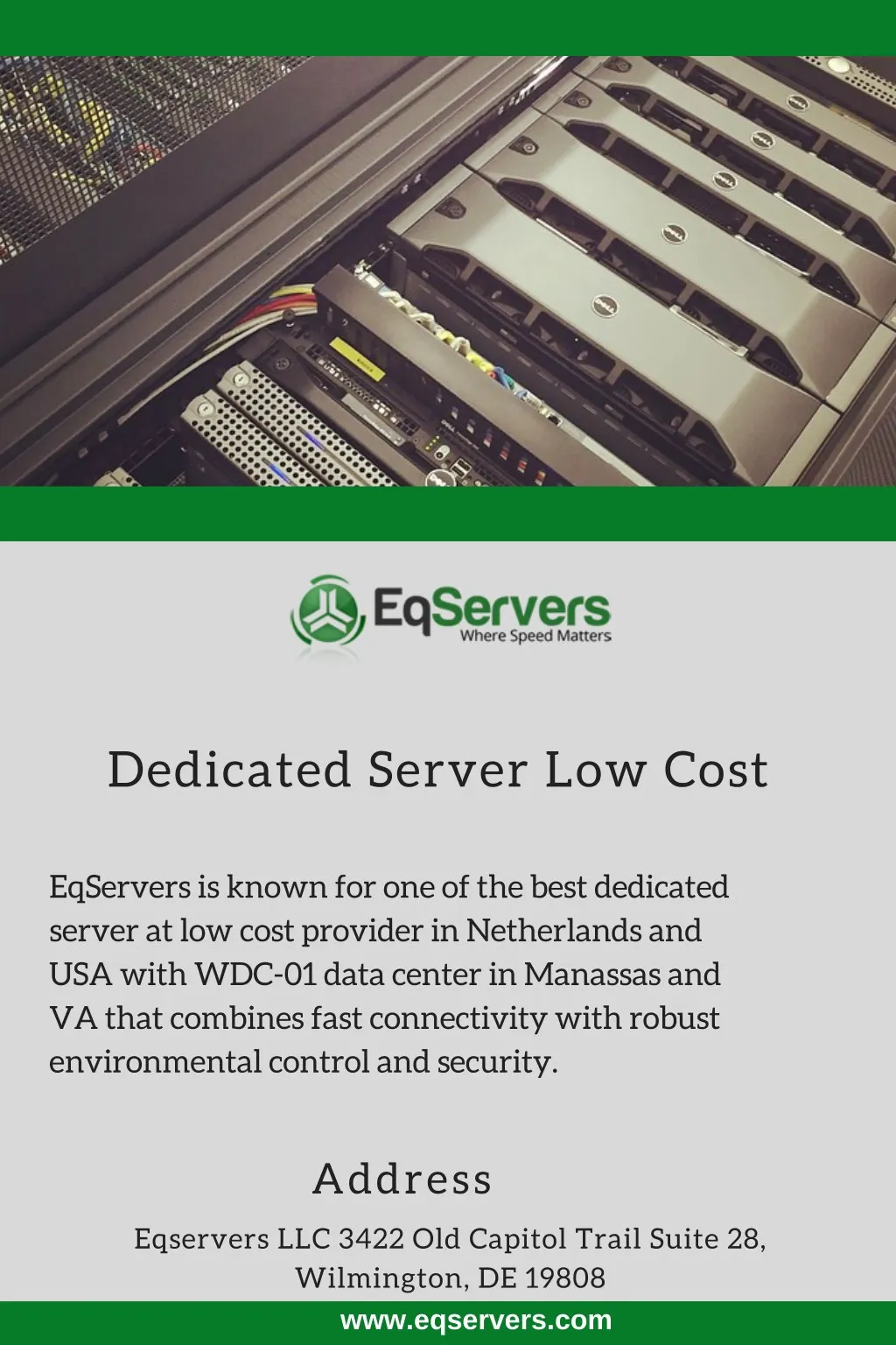 dedicated server low cost