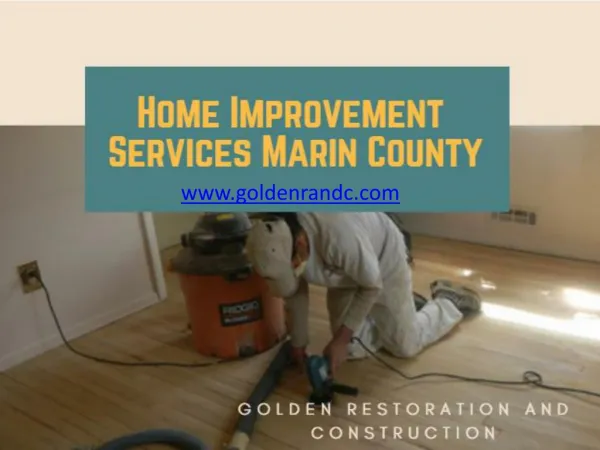 Home Improvement Services Marin County