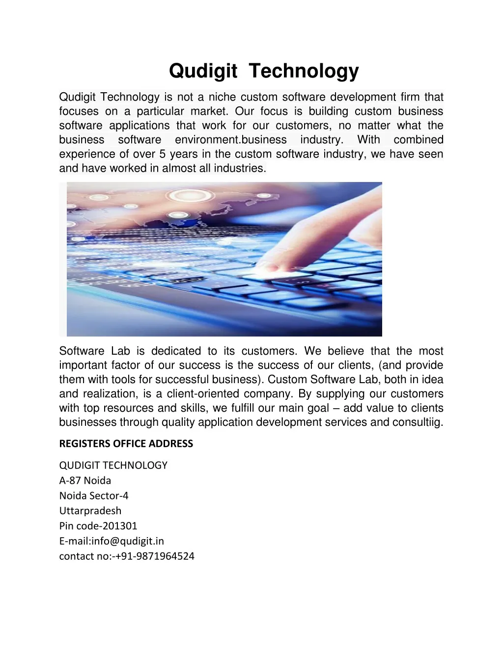 qudigit technology