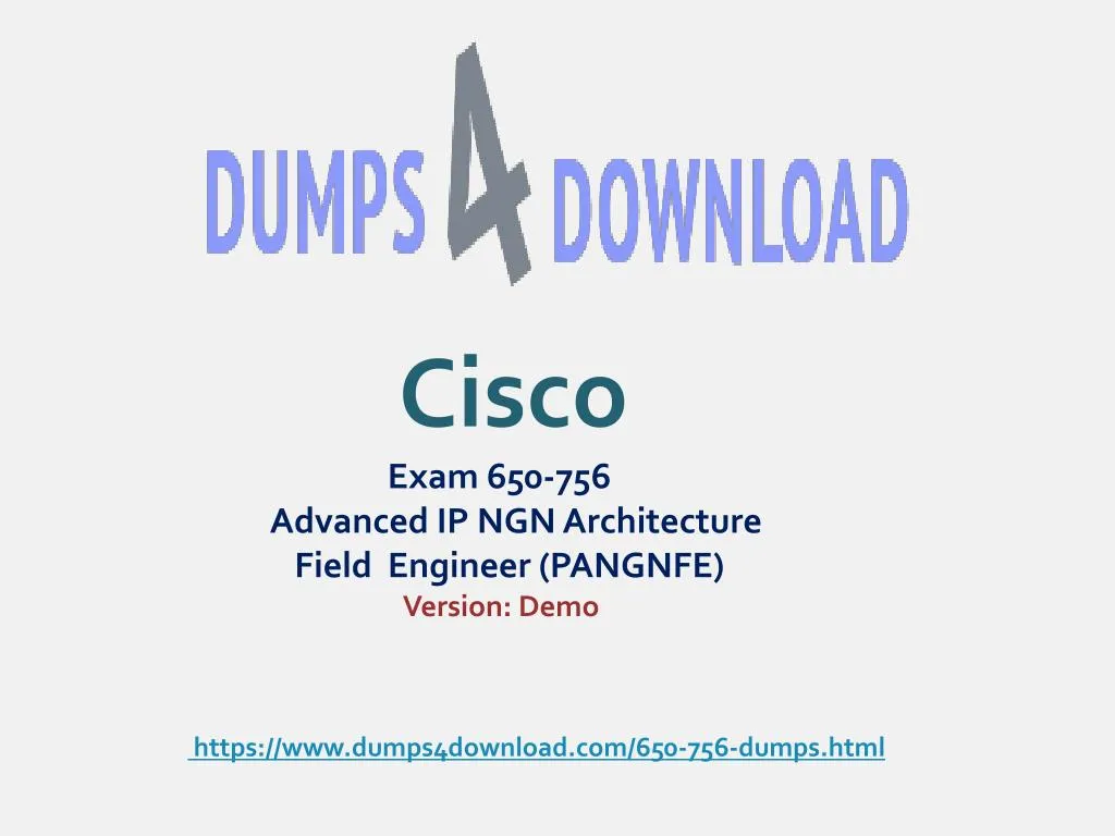 cisco exam 650 756 advanced ip ngn architecture