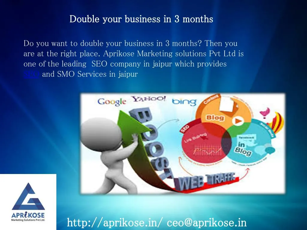 double your business in 3 months
