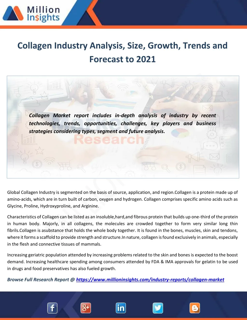 collagen industry analysis size growth trends