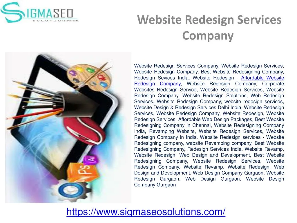 website redesign services company