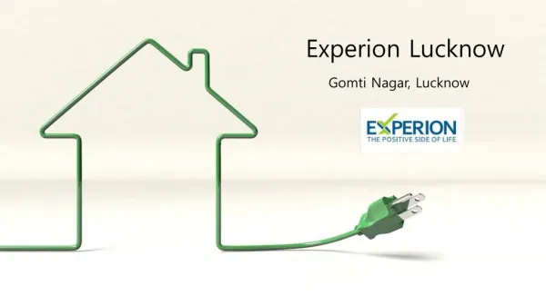 New Residential Project Experion Lucknow