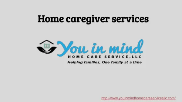 Home caregiver services