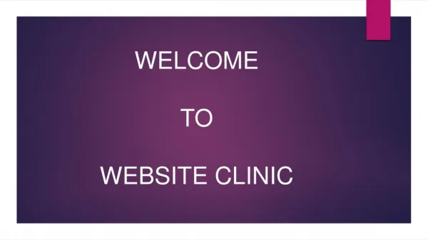 Website Clinic