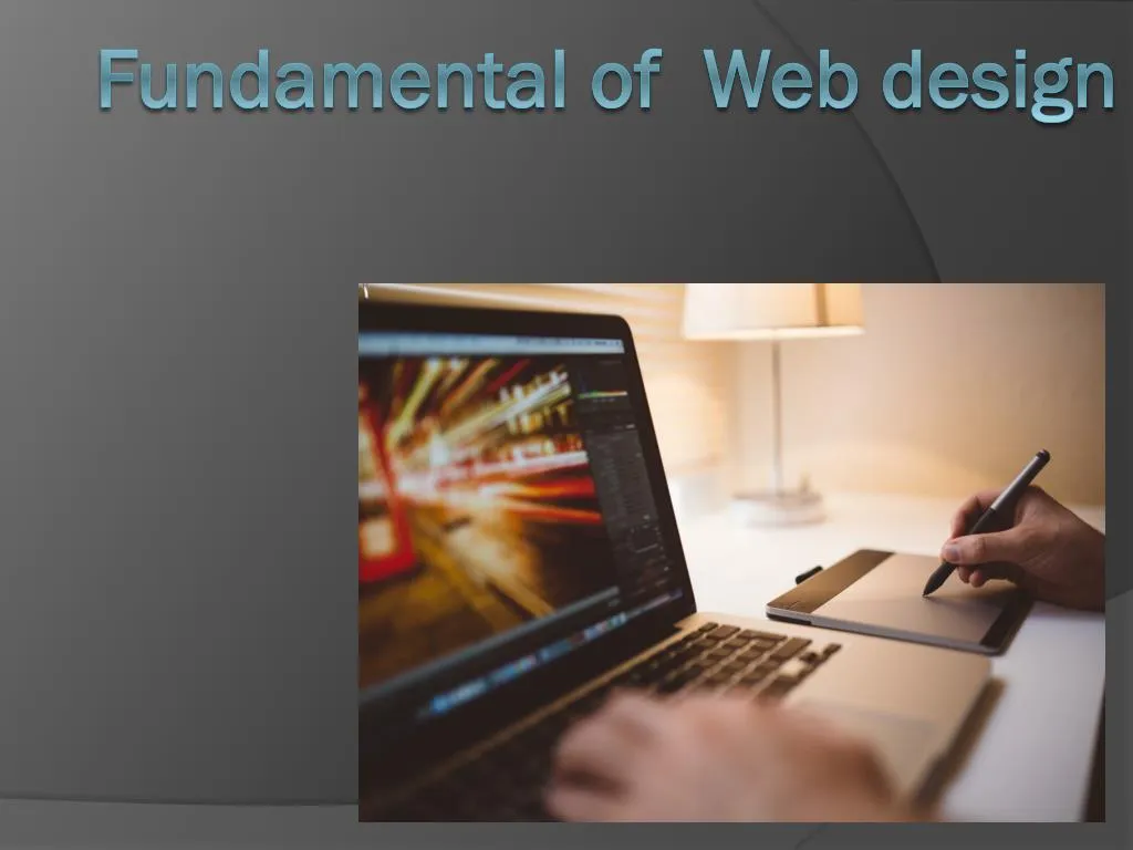 fundamental of web design