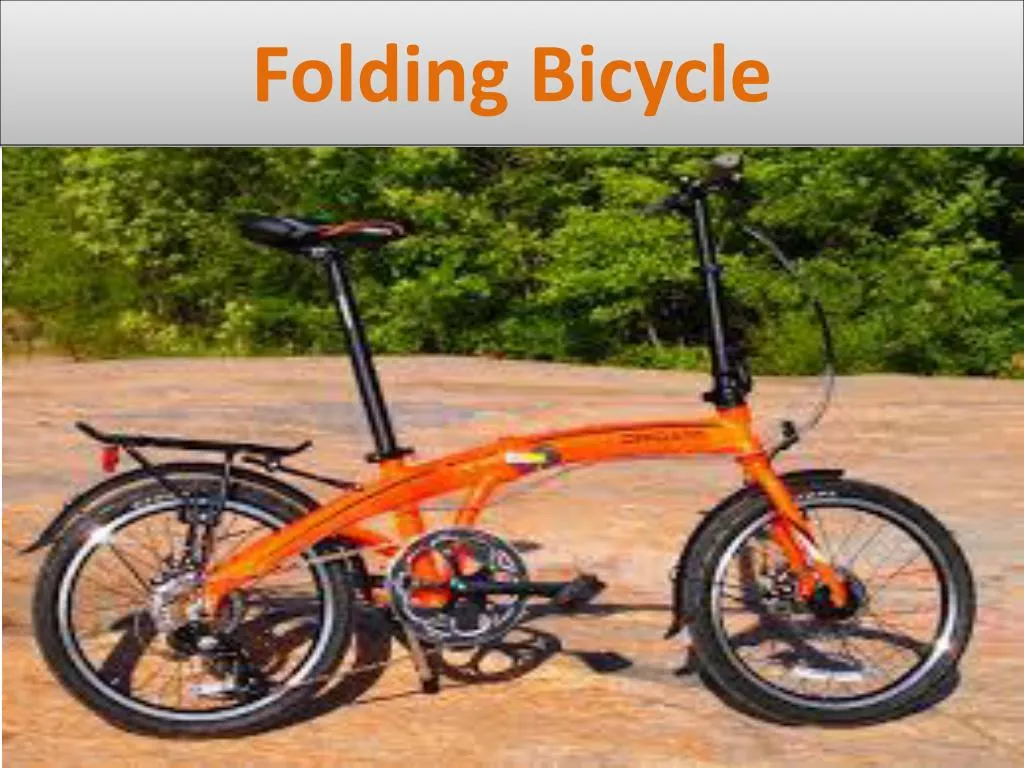 folding bicycle