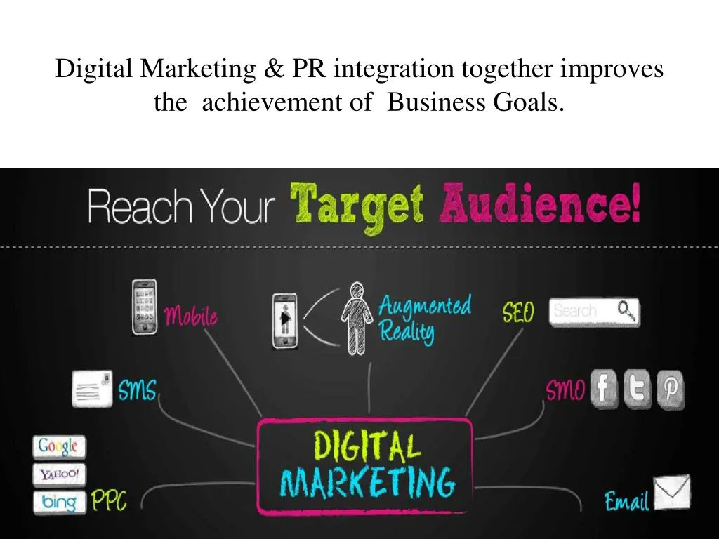 digital marketing pr integration together improves the achievement of business goals