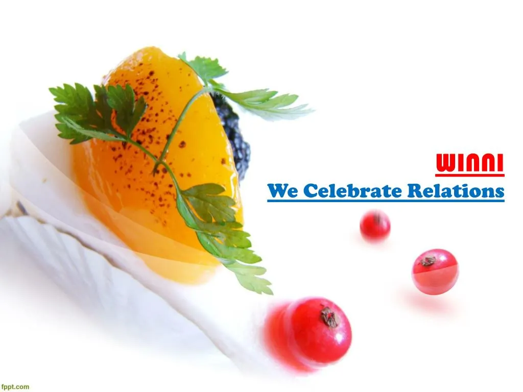 winni we celebrate relations